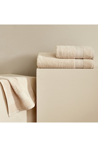 Karaca Home Soft Touch %100 Pamuk 30x50 Cm Havlu Bej 200.22.12.0014