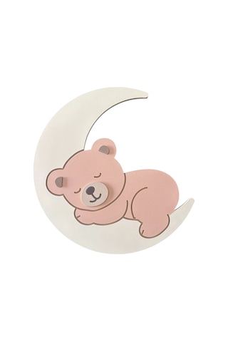Bugybagy Ayıcık Bulut Balon 56'lı Sticker Seti Pembe