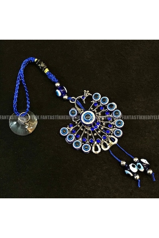 Tavus Kuşu Nazar Araba Hediyesi Vantuz Otomobil Dikiz Ayna Süsü (464573715)