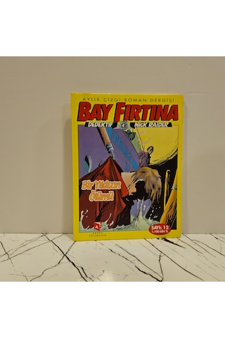 Bay Fırtına - Dedektif Nıck Raıder Sayı 12