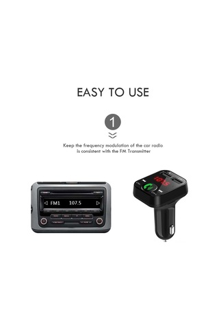 Tenfowee Araç İçi Bluetooth Müzik Çalar Ve Eldiven Serbest Telefon Seti, Usb Ve Tf Kart Desteği İle Evrensel Uyum.