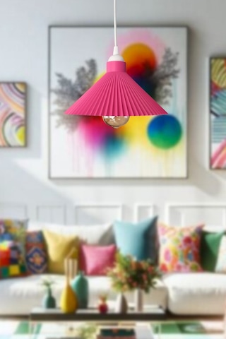 Salon Avize,mutfak Avize,14 Farklı Renk Yatak Odası Avize,pinterest Avize, Bohem Avize E27 Duy Pembe