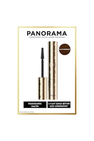 L'Oréal Paris Panorama Hacim Veren Maskara Kahverengi