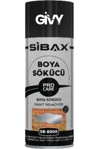 Boya Sökücü Sprey 400 Ml Solvent Bazlı, Vernik Ve Yapıştırıcı Temizleyici Sb8000