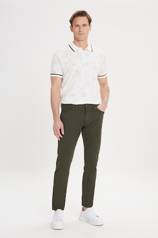Ac&Co / Altınyıldız Classics Slim Fit Dar Kesim Pamuklu Esnek Chino Erkek Pantolon - Haki