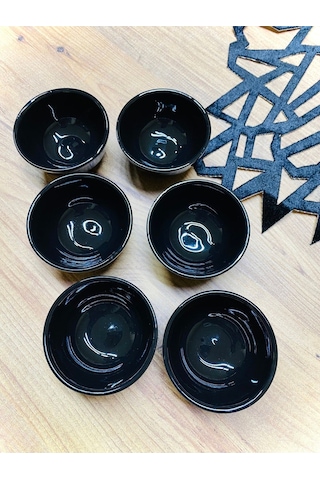 Siyah 6 Lı Sosluk Siyah