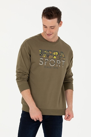 U.S. Polo Assn. Erkek Sweatshirt 50270739-vr011 Yeşil