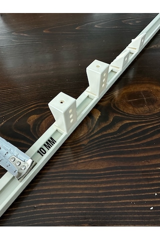 Katlamalı Perde Dekoratif Ray Montaj Ayağı 4 Cm Uzun Başlık 5 Adet