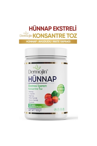 Hünnap Eki İçeren Konsantre Toz