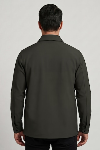 Goffra Erkek Metropole Modern Regular Fit Su İtici Teknik Ceket Haki M601-r0501-02