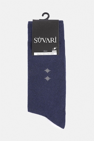 SÜVARİ Lacivert Düz Çorap-33572 Lacivert