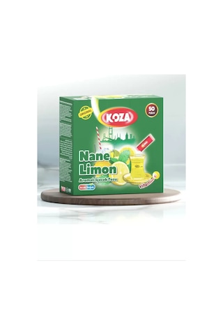 Koza Tek İçimlik Nane Limon Aromalı Toz İçecek 50'li Mudanis 1 KG