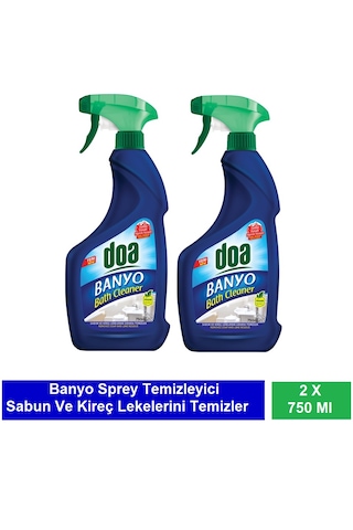 Doa Banyo Sprey 750 Ml Vegan X 2 Adet 2'li Set