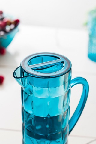 Arkilik Allegra 1,5 L Aquamarin Sürahi -Buzdolabı Kapak Rafına Sığar