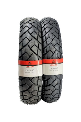 130/90-15 Ve 110/90-16 Tl Tubeless - Dubleks Chopper Lastik Takımı