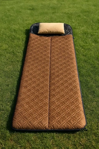 Yastıklı Kamp Uyku Tulumu Su Geçirmez Taşınabilir Outdoor Taba