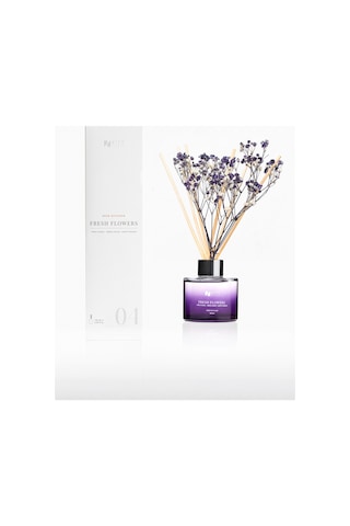 Zift Unique Fresh Flowers - Bambu Çubuklu Oda Kokusu Dekoratif Çiçekli Banyo & Tuvalet & Oda Parfümü 100ml Diğer