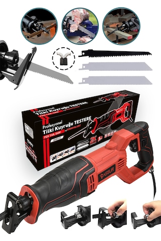 Assur ASR616 750W Tilki Kuyruğu Testere Kırmızı