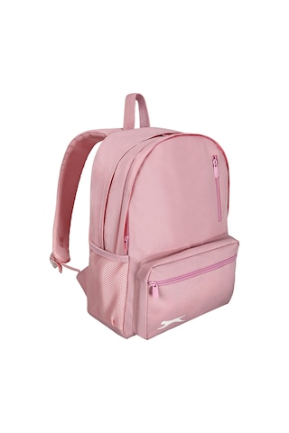 Slazenger Dört Bölmeli Pembe Okul Günlük Seyahat Sırt Çantası Pembe