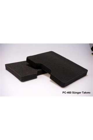 PC-460 Siyah - Perforeli Sünger ve Plastik Çanta  337 x 275 x 83