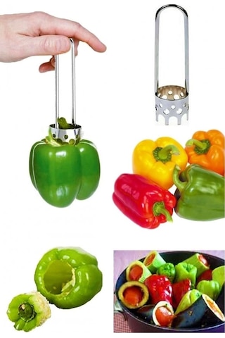 Biberoy Pratik Dolma Biber & Kabak Oyacağı - Uzun Çok Renkli