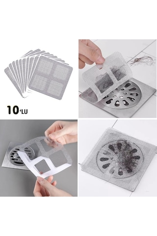 Buffer 10'lu Banyo Ve Mıutfak Lavabo Koku Önleyici Ve Haşere Bö Gri