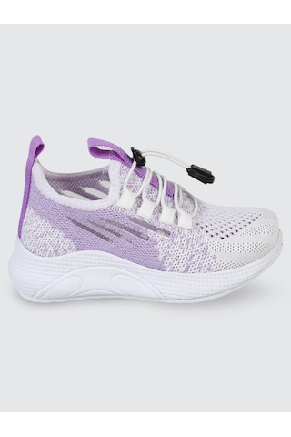 Civil Sport Kız Çocuk Spor Ayakkabı 31-35 Numara Beyaz-lila Beyaz-lila