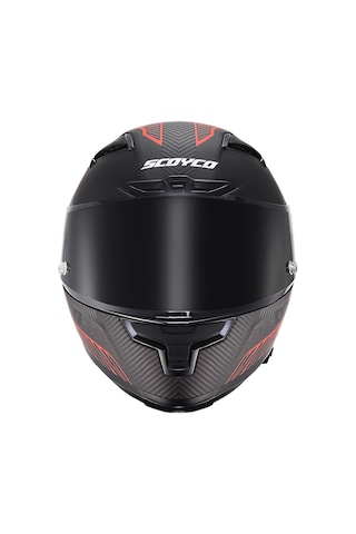 Motoanl Full Face Ce Yüksek Güvenlikli Motor Kaskı Freedom Edition Siyah Kırmızı