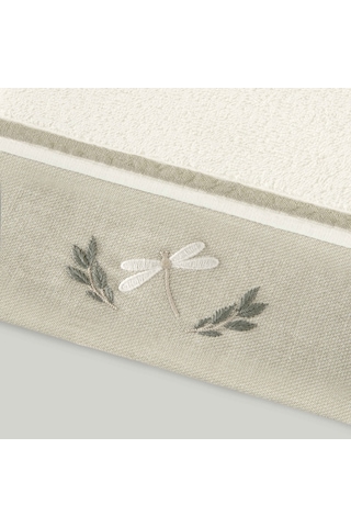 Linens Olivea Bambu 50x85 Cm Yüz Havlusu Ekru Ekru