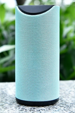 Thentech Kablosuz Su Geçirmez Bluetooth Hoparlör Taşınabilir Uzun Şarjlı Güçlü Sesli Bluetooth Hoparlör Mavi