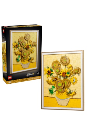 LEGO® Art Vincent van Gogh – Ayçiçekleri 31215 - Yetişkinler için Yaratıcı Dekoratif Model Yapım Seti (2615 Parça)