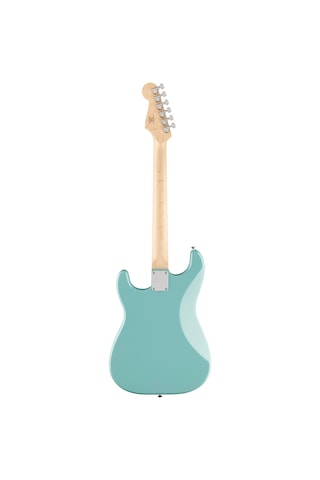 Squier Sonic Limited Edition Stratocaster Hard Tail Akçaağaç Klavye Tropical Turquoise Elektro Gitar Yeşil