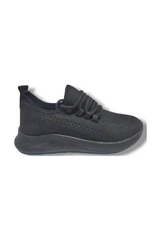 Blackwild 101-25 Triko Bağcıklı Kadın Sneaker Siyah