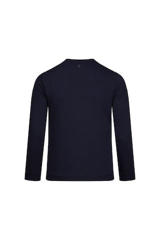 Hatemoğlu Lacivert Regular Fit Bisiklet Yaka 100% Pamuk Sweatshirt