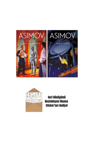 Çıplak Güneş Robot Serisi 2. Kitap + Vakıf İleri Vakıf Serisi 7. Kitap