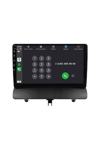 Ford Courier Titanium Android Multimedya Sistemi 2013-2024 Crv-4862xr 9"