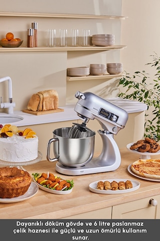 Karaca Maestro Artisan 6 Lt Ultra Sessiz Stand Mikser