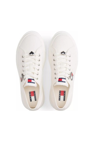 Tommy Hilfiger Kadın Marka Logolu Günlük Kullanıma Uygun Beyaz1 Sneaker En0en02959 Ybl-16372 Beyaz