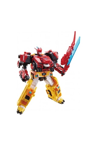 Dinoster Heroes Raptor Tron Dönüştürülebilir Büyük Robot Figür Dev Robot