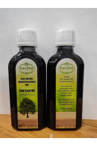 Doğal Efendi Sidr Yaprağı arabistan Kirazı Yağı 100 Ml .