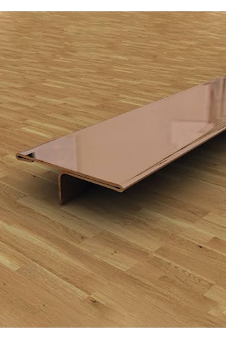 Kapı Eşik T Profili Bakır Bronz İnoks Metal Renk 244 Cm