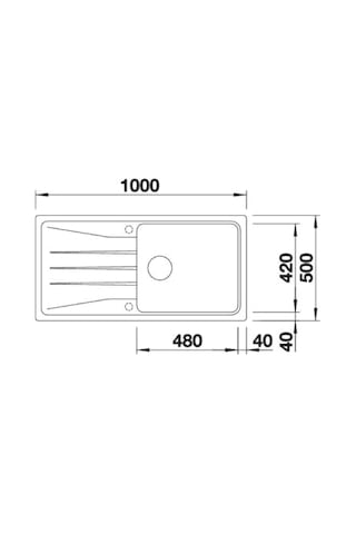 Blanco Sona XL 6 S Antrasit Eviye