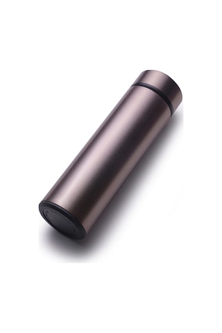 Xiyyadms 500ml 304 Paslanmaz Çelik Isı Yalıtımlı Bardak - 24 Saat Sıcak/soğuk Saklama, Ergonomik Ve Şık Tasarım, Altın Rengi