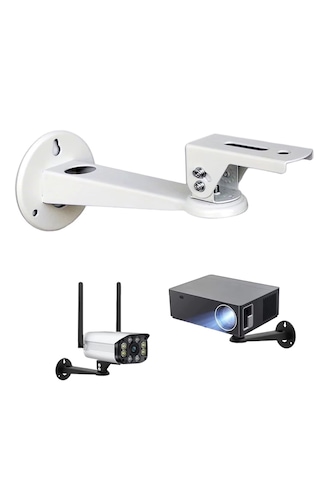 Microcase Metal Döner Başlıklı Cctv Kamera Projeksiyon Duvara Monte Askı Aparatı - Al5283