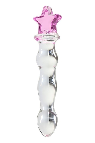 embe Tilki Figürlü Cam Anal Dildo