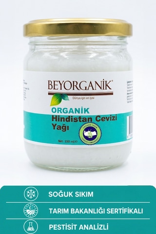 Beyorganik Hindistan Cevizi Yağı 150 ML