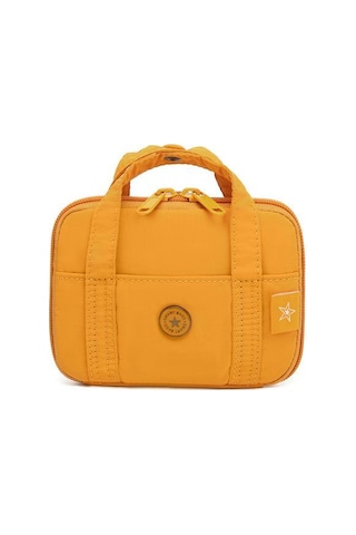 Smart Bags Mikro Poly Kumaş Askılı Mini Boy Kadın Cüzdanı 3346 Hardal