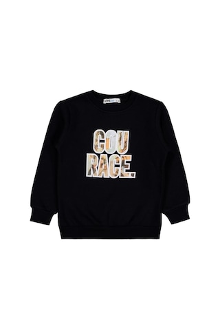 Civil Boys Cou Race Baskılı 2-5 Yaş Sweatshirt Siyah