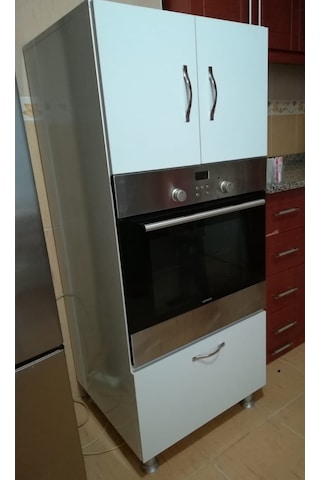 Hazır Mobilya Ankastre Fırın Boy Dolap Mini Boy1