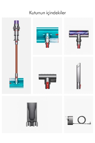 Dyson Cyclone V10 Submarine Dikey Şarjlı Süpürge
